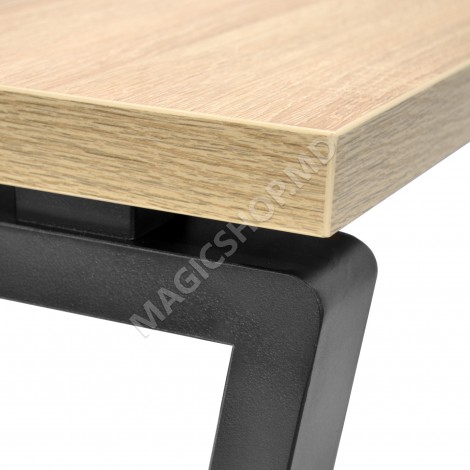 Masă Birou B-140 cu Sertar Sonoma/Black